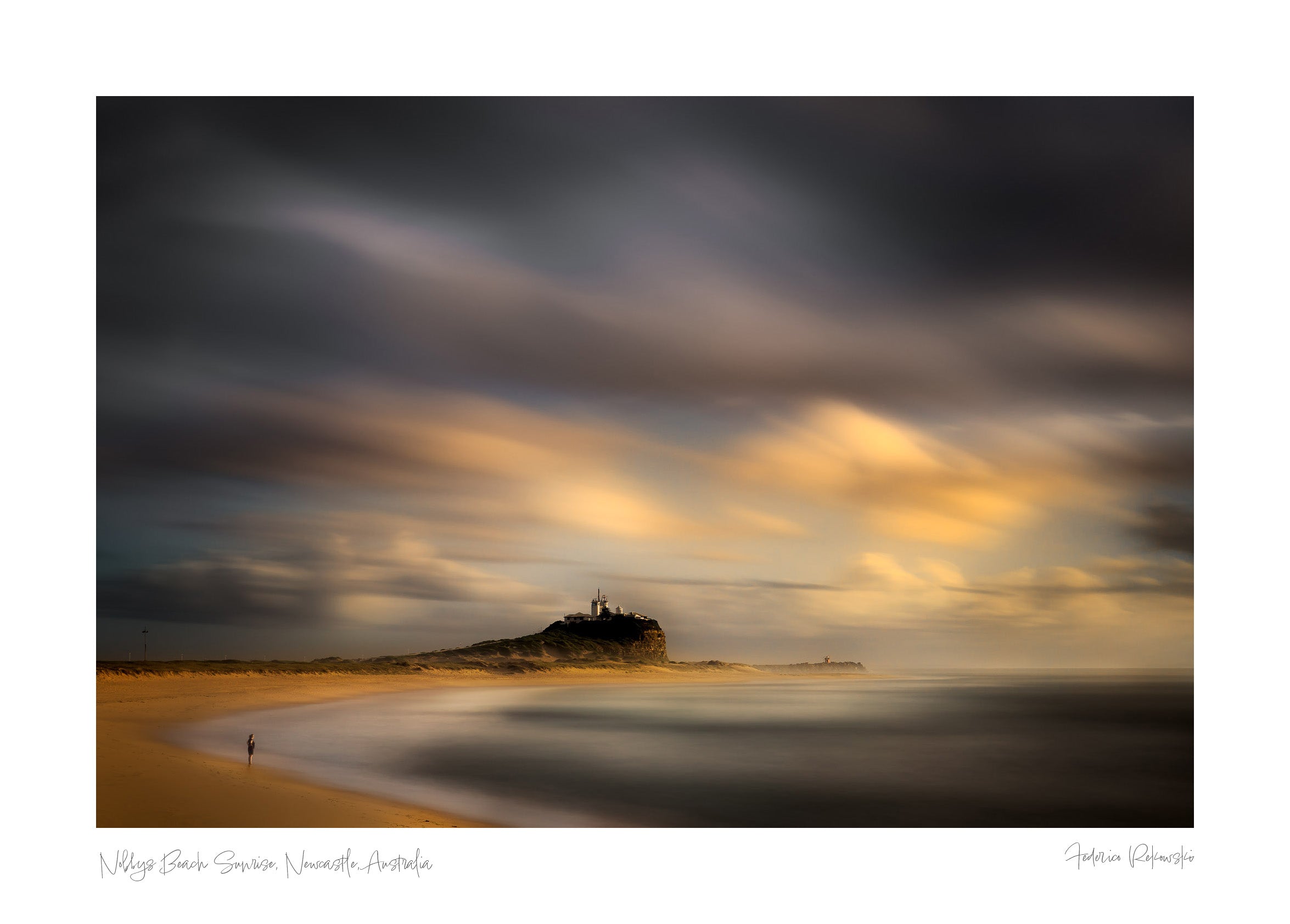 Nobbys Beach Sunrise, Newcastle, Australia