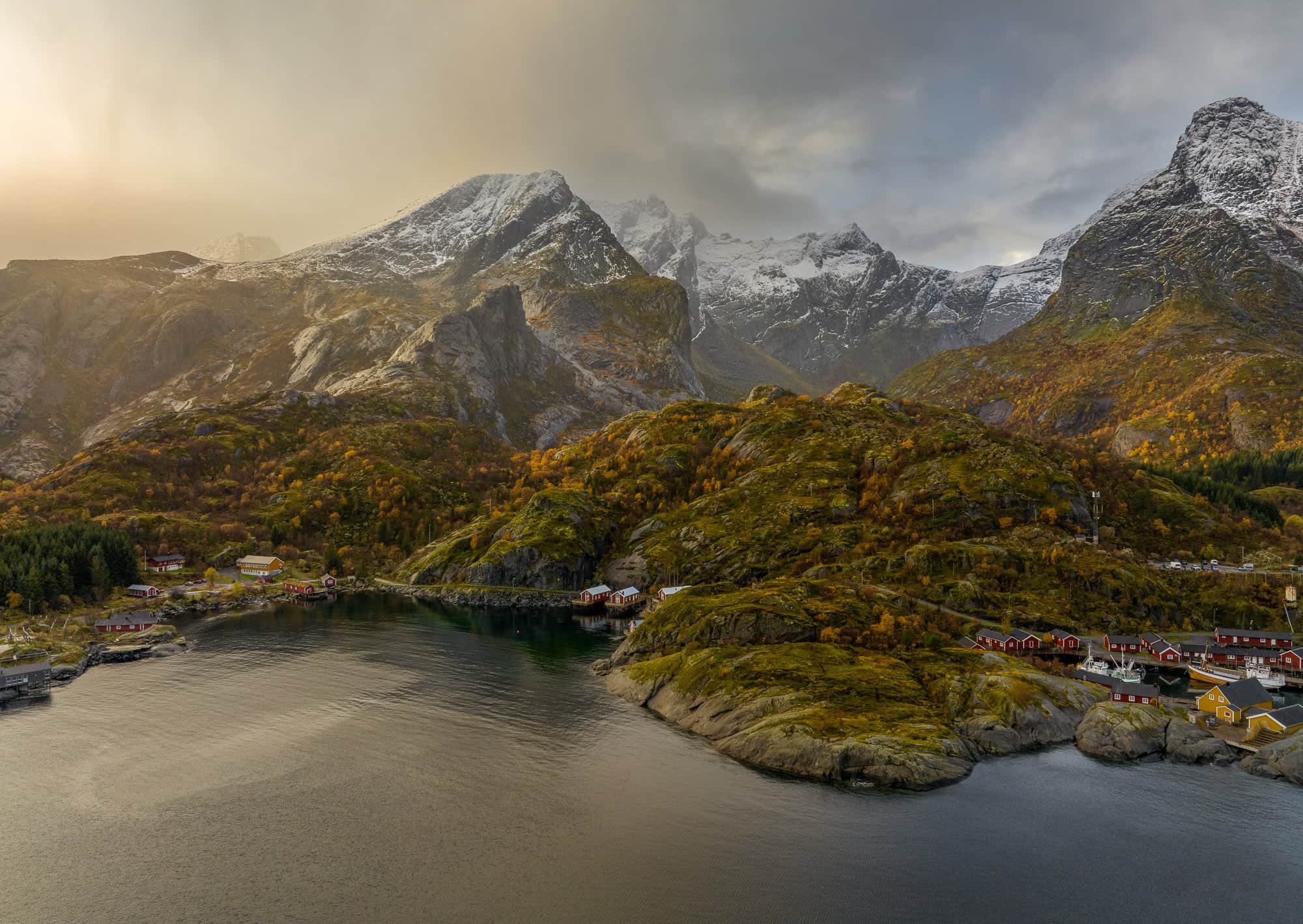 2024 30x45 / 60x90 cm Framed Nature Photography Print, Ulrikken-Norway