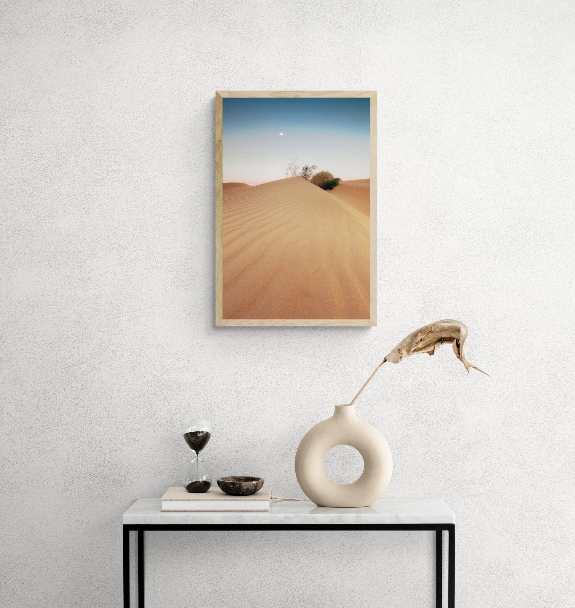 "Lunar Whisper over Mungo Dunes" - Mungo National Park, Australia