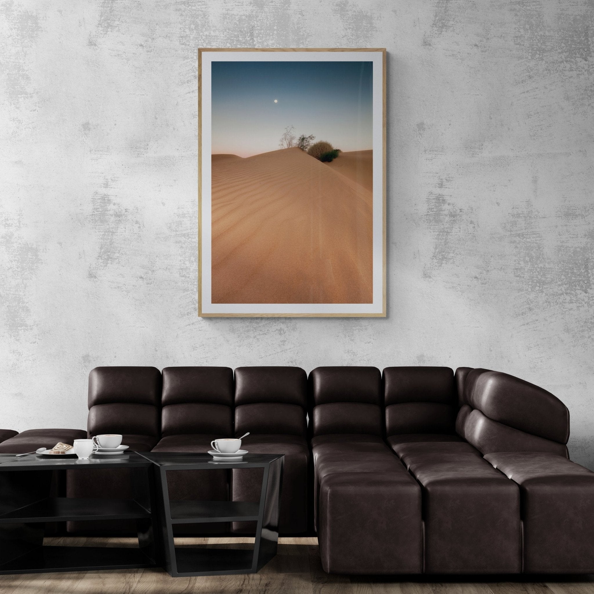 "Lunar Whisper over Mungo Dunes" - Mungo National Park, Australia